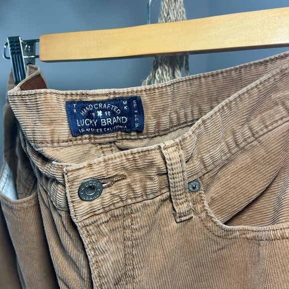 Straight leg brown corduroy pants - Picture 4 of 8